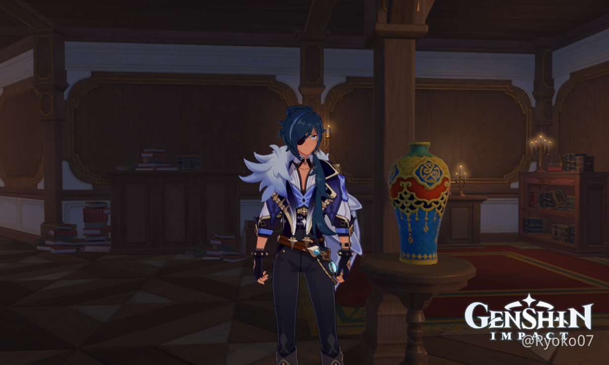 The Vase Is Pretty I Wonder Where Diluc Got It Genshin Impact Official Community