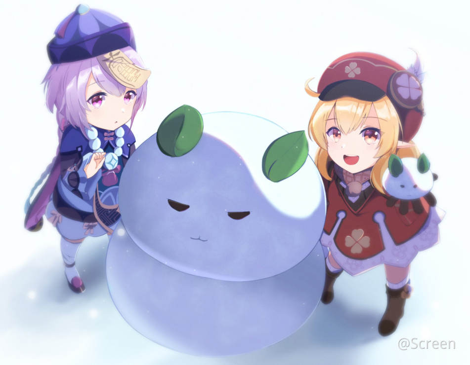 Qiqi Klee Fanart Genshin Impact Official Community Besides the elemental resonance's increase attack power, this team will also apply a defense debuff with klee's skill. qiqi klee fanart genshin impact