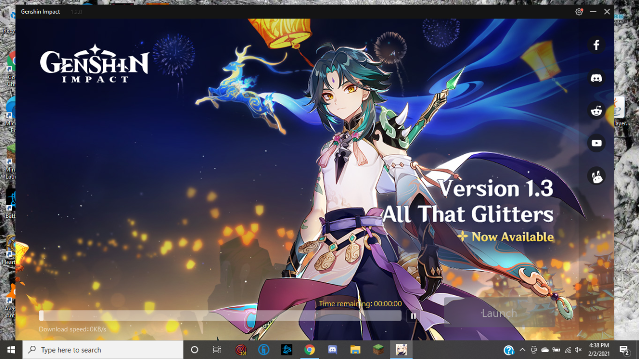 Having A Pretty Bad Glitch Thats Not Letting Me Download The Update Genshin Impact Official Community