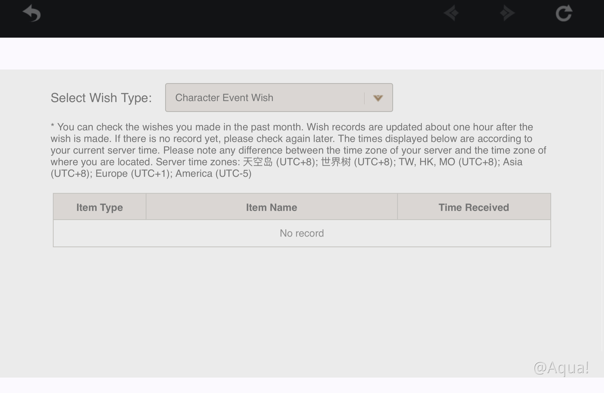 Wish Glitch Genshin Impact HoYoLAB
