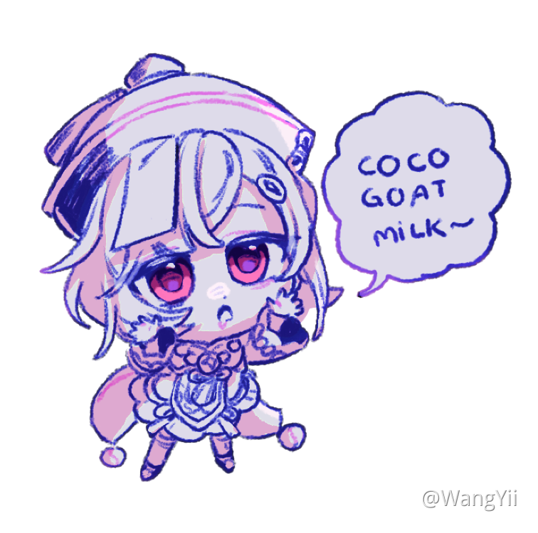 Qiqi wants coconut milk Genshin Impact HoYoLAB