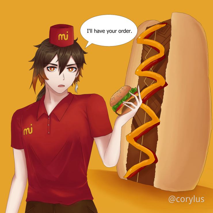 Mr Zhongli Is Having Your Order Genshin Impact Official Community