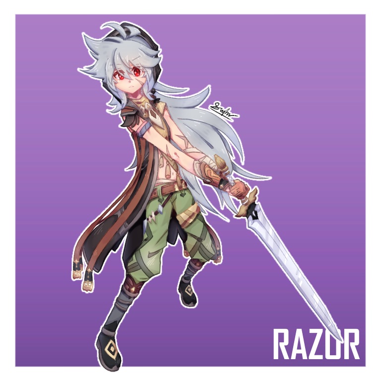 Razor Fanart Genshin Impact | HoYoLAB