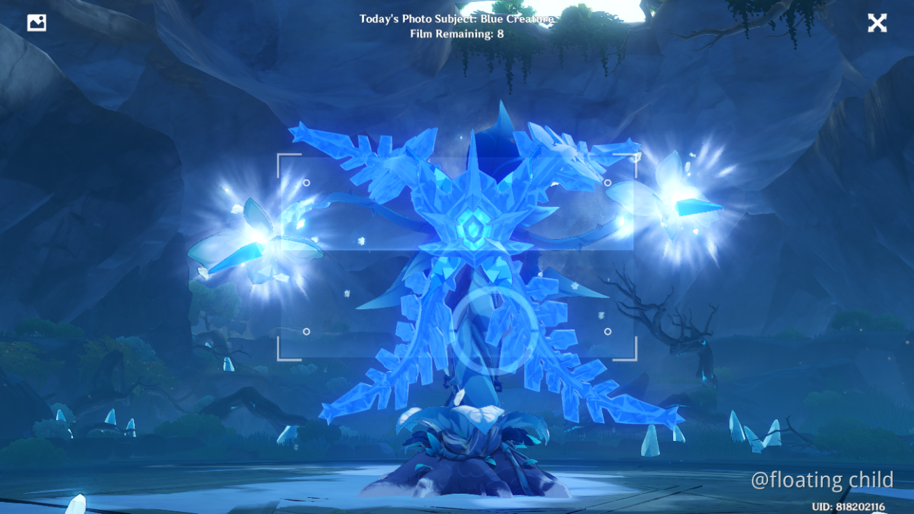 Blue Creature Genshin Impact Official Community