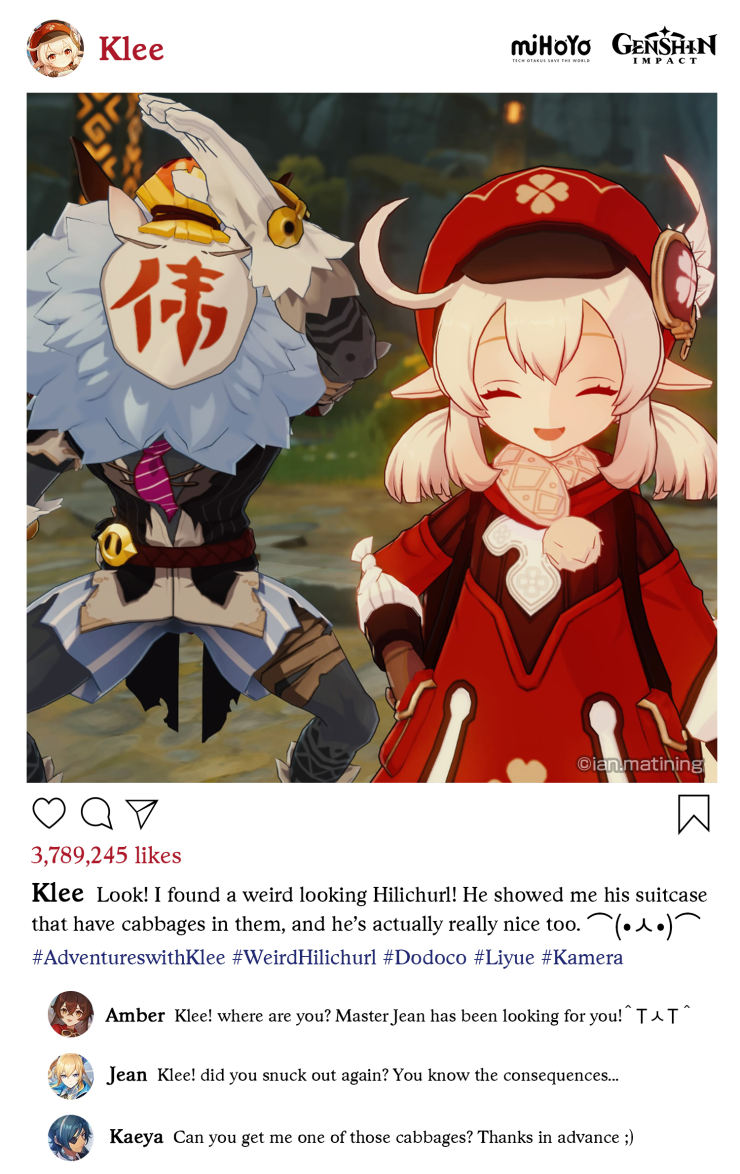 Klee Fanart Funny Adventures With Klee Part 1 Genshin Impact Official Community adventures with klee part 1 genshin