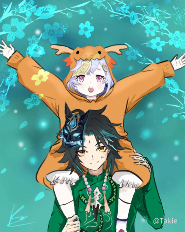 Just A Picture Of Cover Drawing About Qiqi And Xiao 3 Genshin Impact Official Community Learn about qiqi's stats, strengths and weaknesses, best artifacts build, and our rating of the character in this complete profile! just a picture of cover drawing about