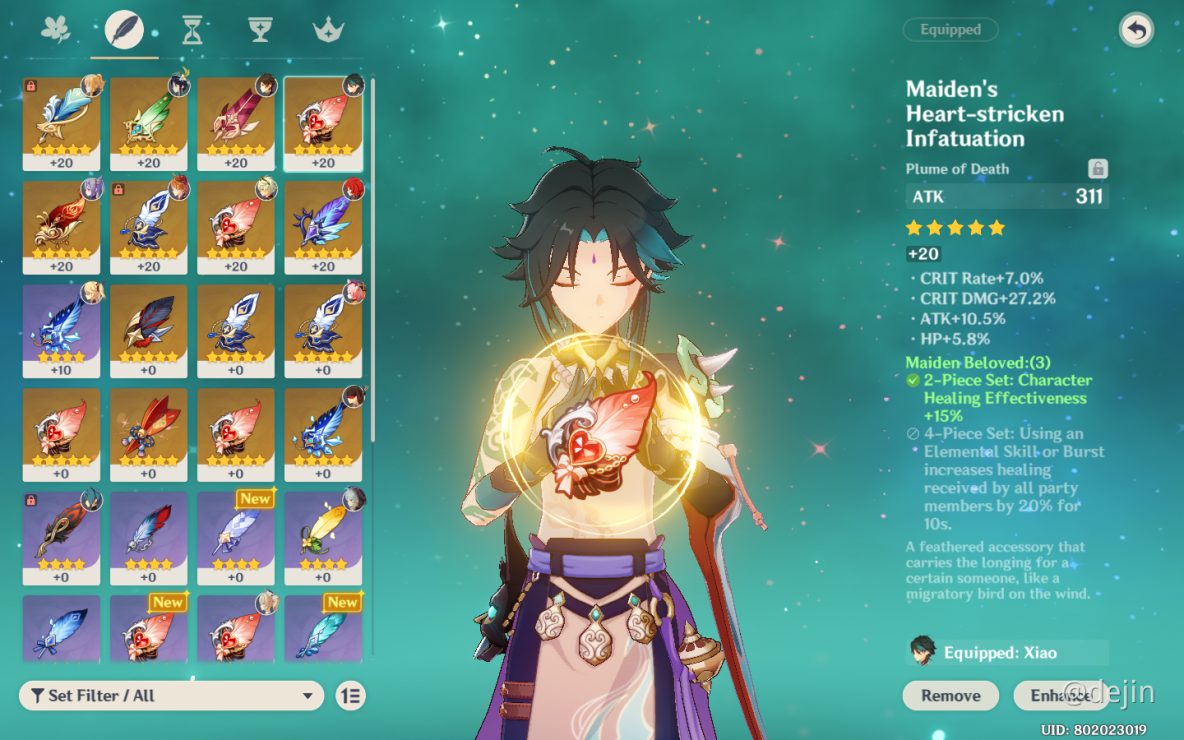 My F2p Friendly Xiao Build Wip Player Community
