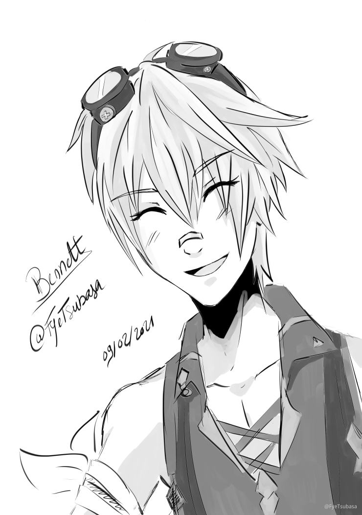 Bennett Sketch - Genshin Impact - Official Community