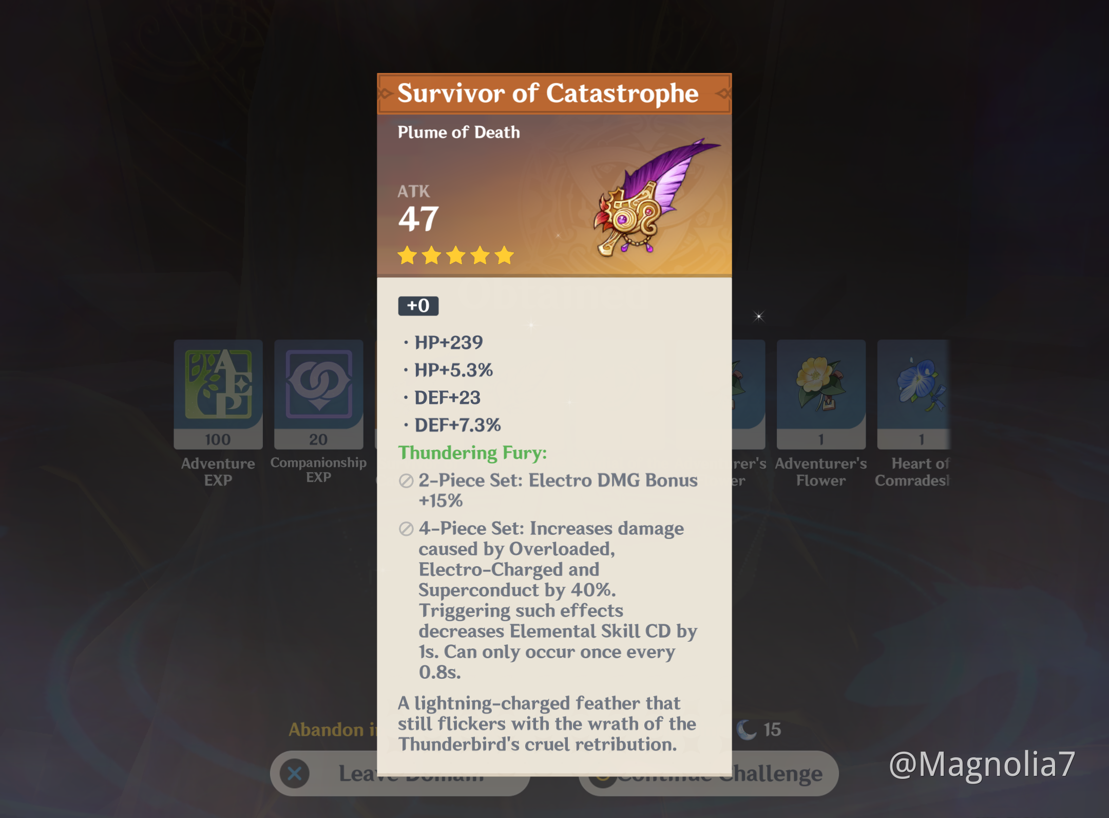 It's official. This is my worst artifact. Genshin Impact HoYoLAB