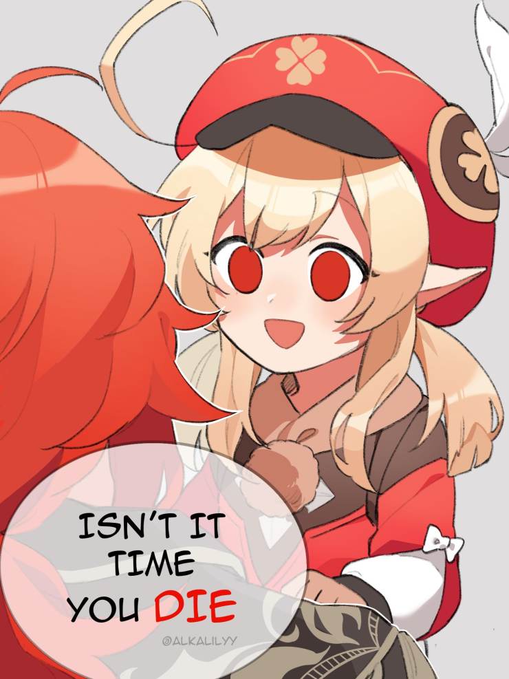 Diluc And Klee Fanart Diluc And Kleen Relationship Dynamic In A Nutshell I Guess Genshin Impact Official Community diluc and kleen relationship dynamic in