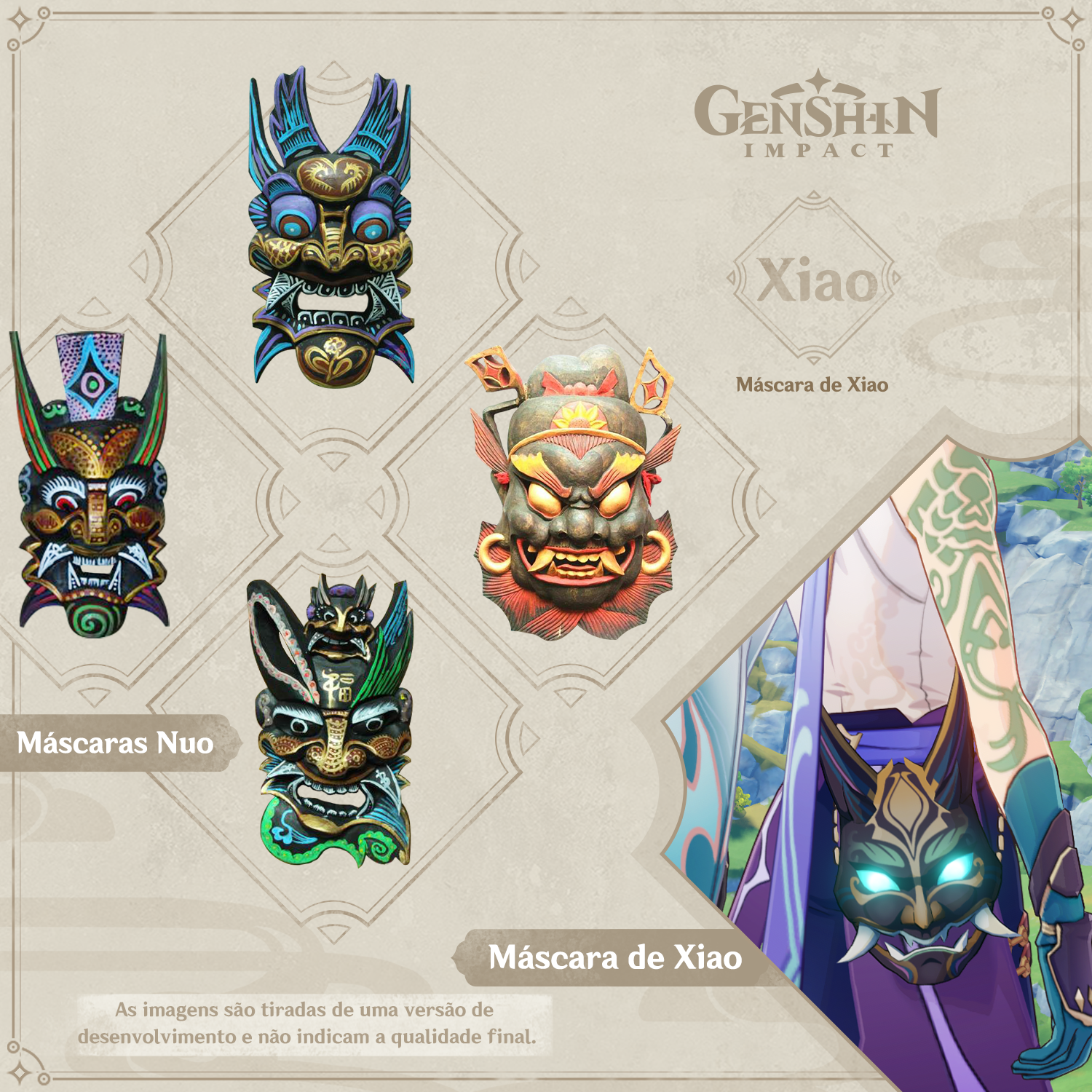 Plano de Desenvolvimento de Genshin Impact Nº4 - Histórias do Personagem  01丨Guardião Yaksha Xiao