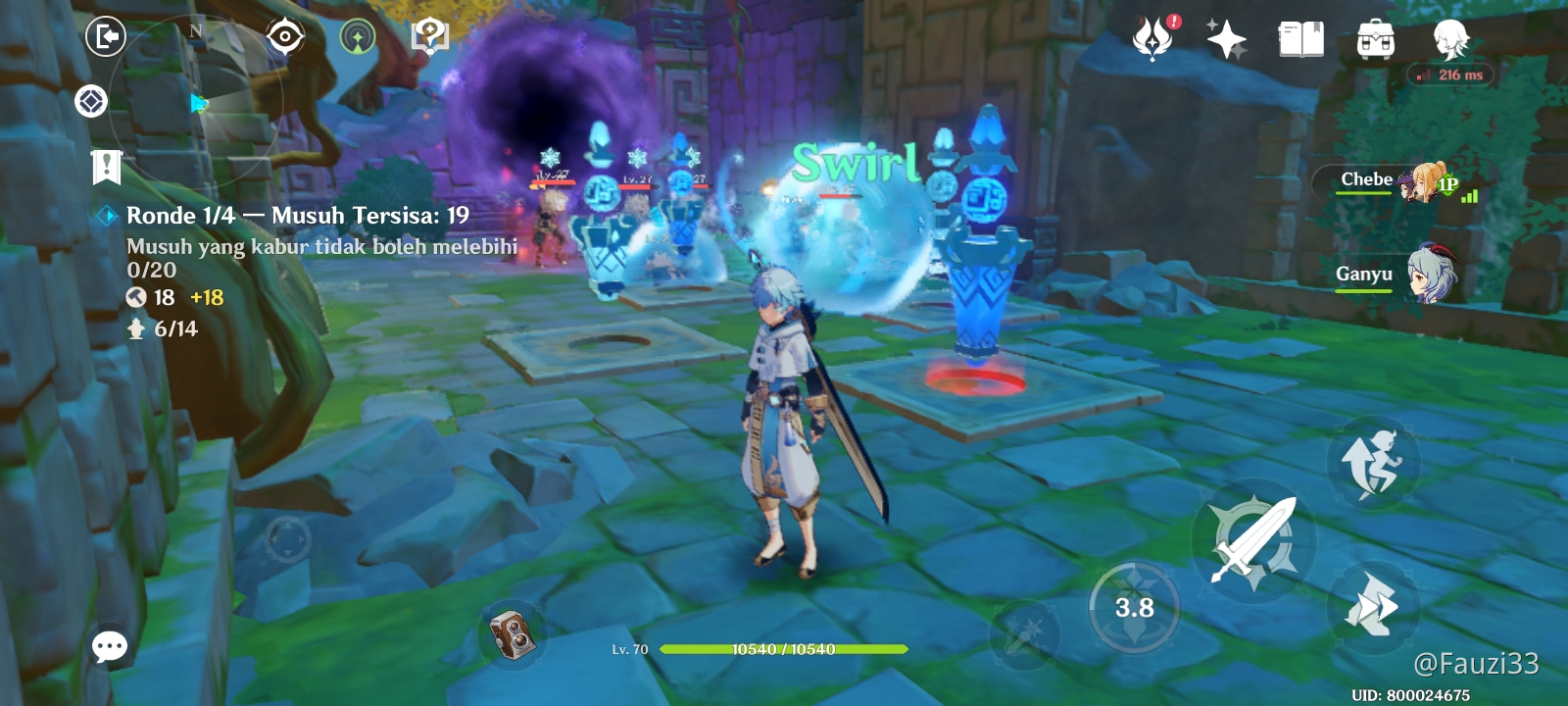 characters for the current event chongyun, jean, childe