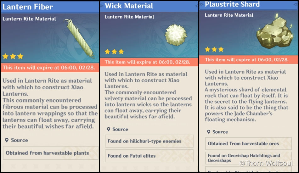 Event Guide List Of All Items Monsters That Drop Xiao Lantern Materials Including Non Mentioned Ones Genshin Impact Official Community Event Guide List Of All Items Monsters That Drop Xiao Lantern Materials Including Non Mentioned Ones Genshin Impact Official Community