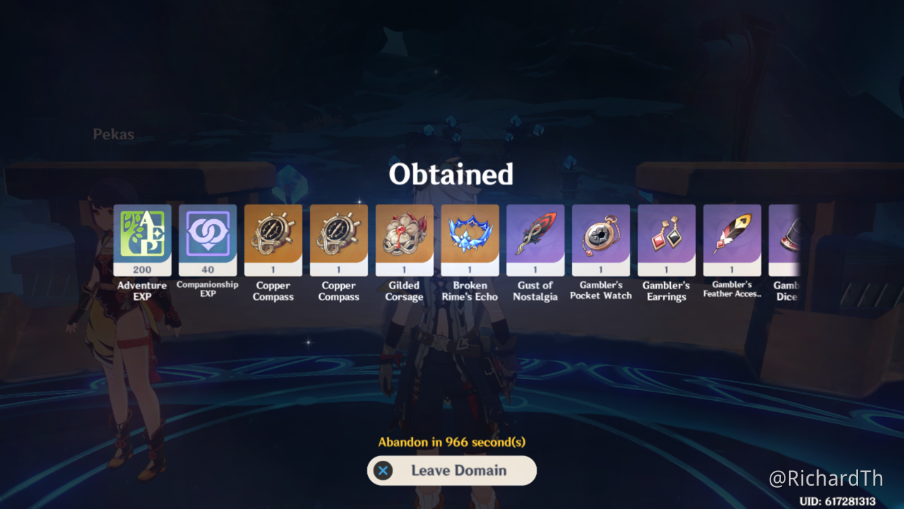 Lucky Artifact Grind Four 5 Artifacts In World Level 6 Genshin Impact Official Community