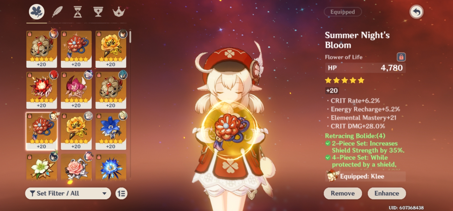 Opinion on Klee artifacts farming To stop or keep farming Genshin