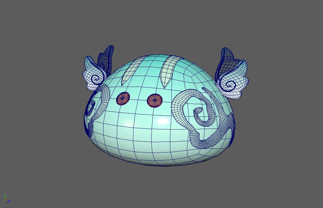 Anemo Slime Sea Of Lights WIP Genshin Impact Official Community