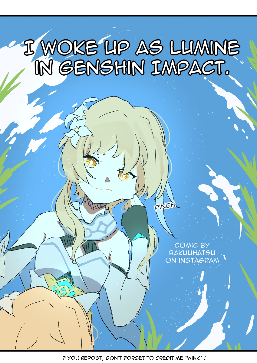 I Woke Up In Genshin Impact Part 1 Art By Me Genshin Impact Hoyolab