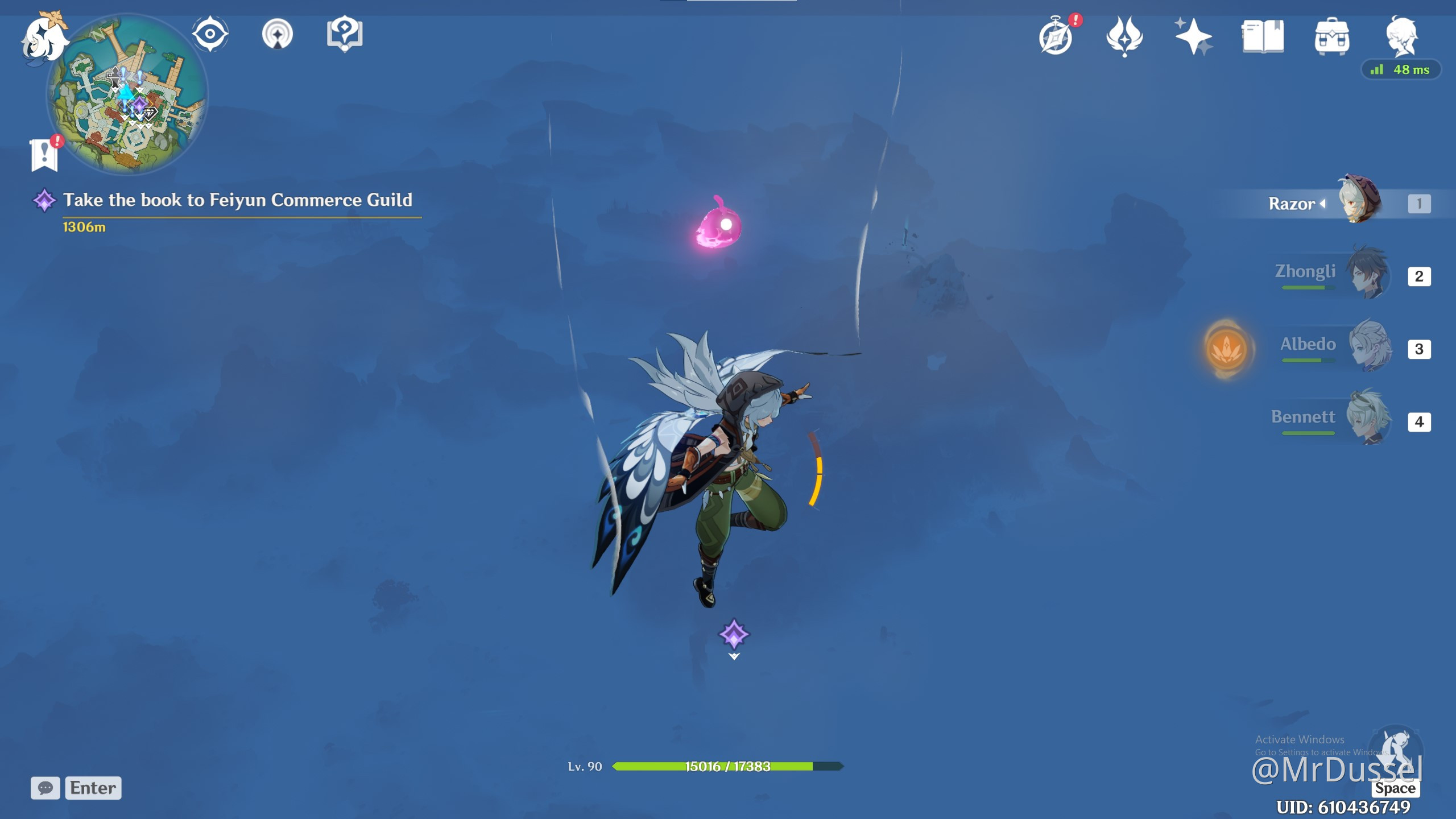 Xiao jump KEKW Genshin Impact HoYoLAB