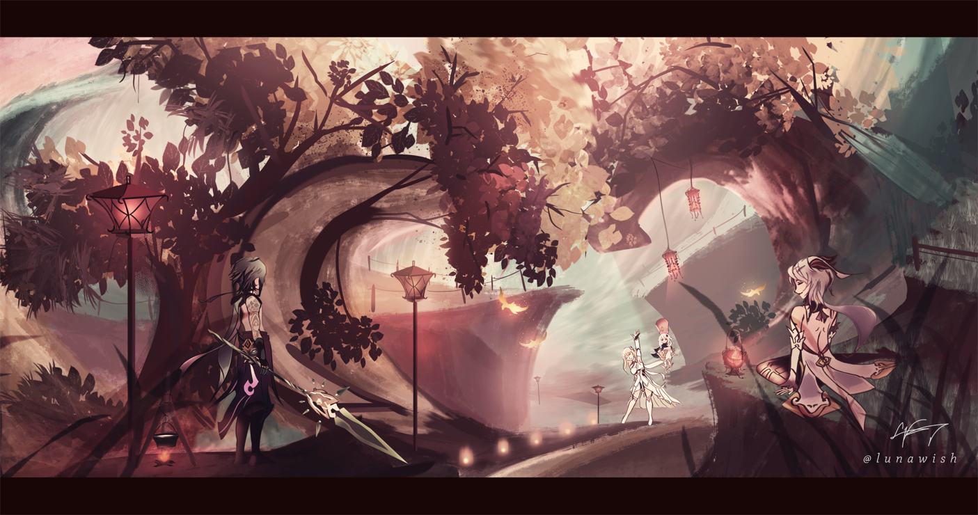 A Sea Of Lights The Light Of My Life Genshin Impact Official Community