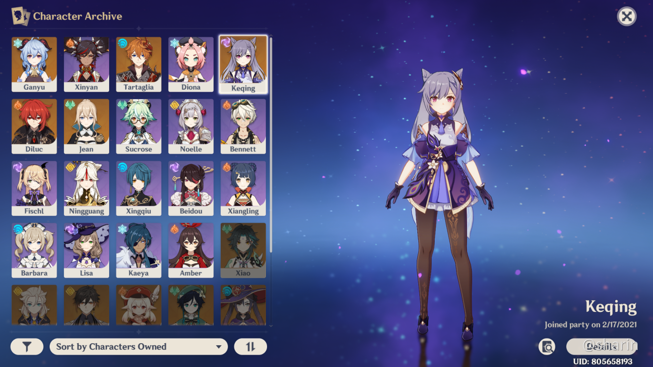 The Abyss Team For Keqing Genshin Impact Official Community