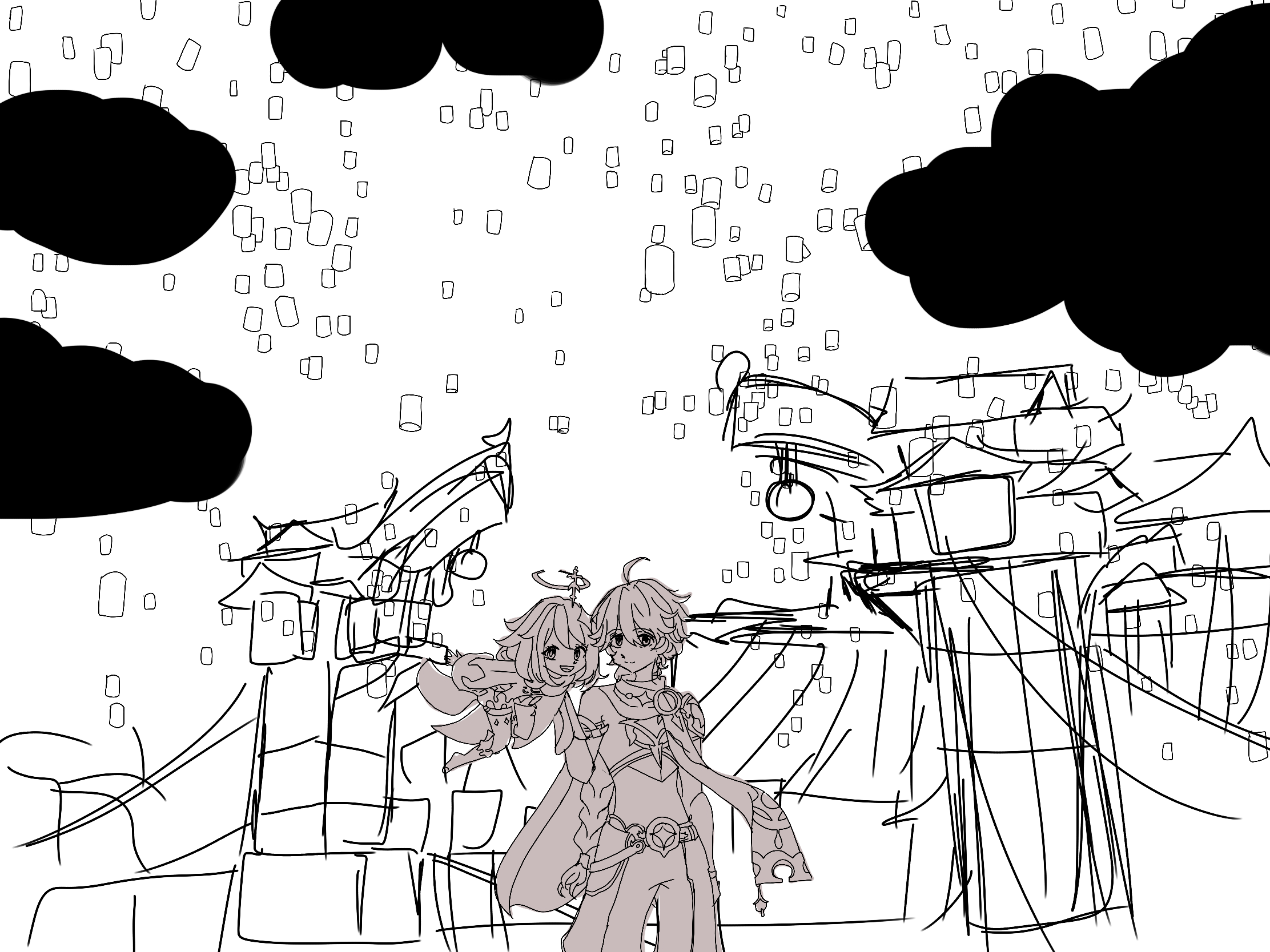 Lanterns of Light Genshin Impact HoYoLAB