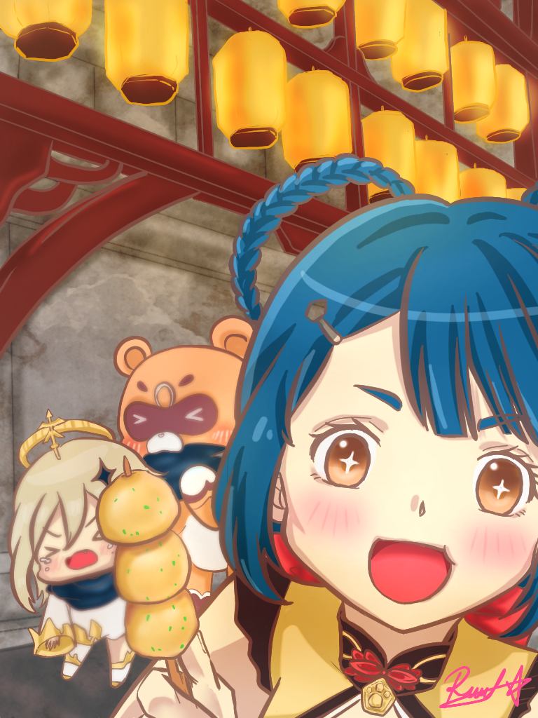 Xiangling Foodstall monster ft. paimon Genshin Impact | HoYoLAB