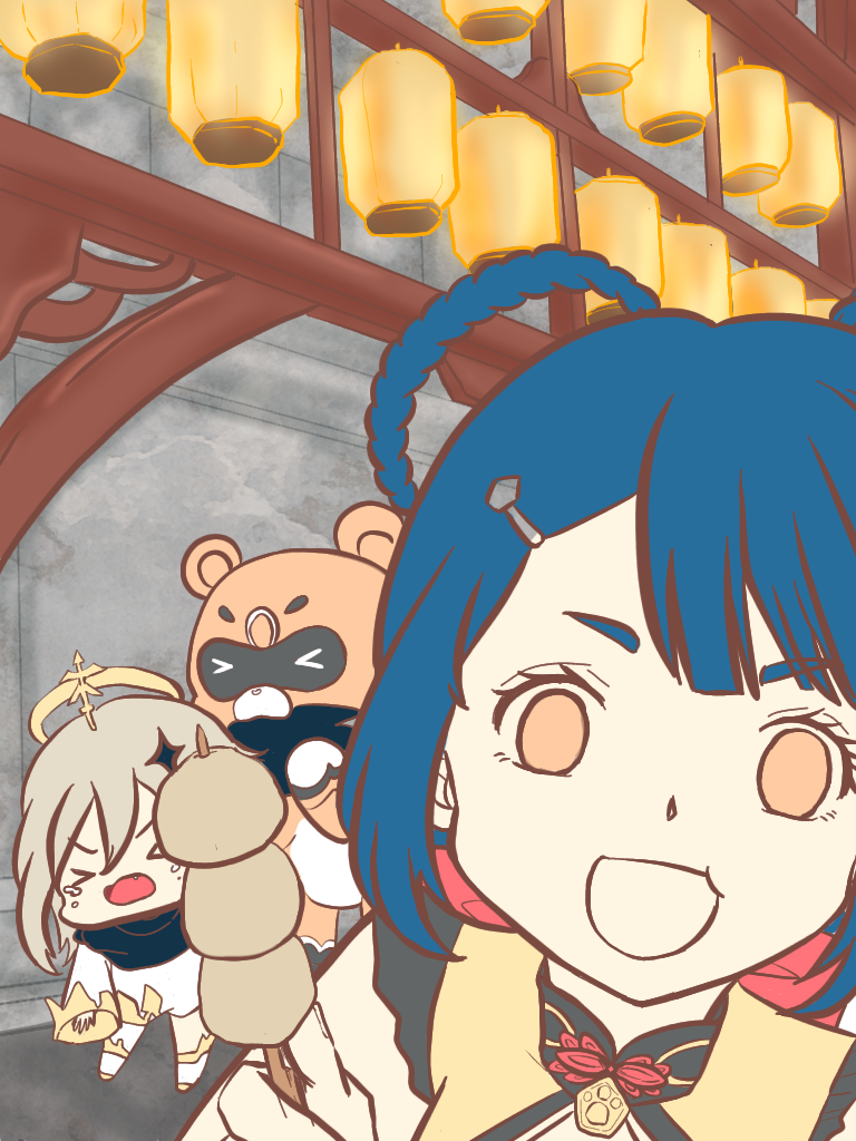 Xiangling Foodstall monster ft. paimon Genshin Impact | HoYoLAB