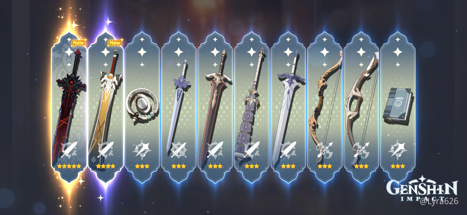 1st Time To Roll In A Weapon Banner Genshin Impact Official Community