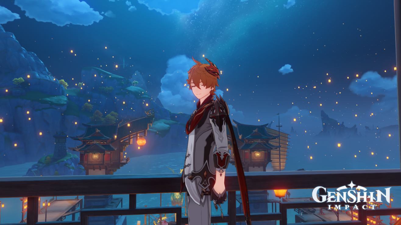 A Sea Of Lights Letter From Ajax Lantern Rite Genshin Impact Official Community