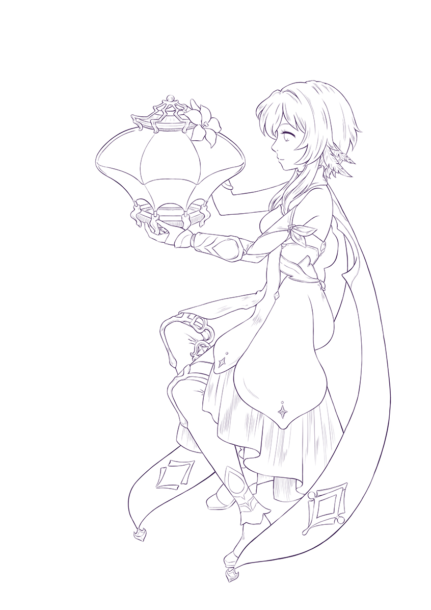 A Sea of Lights Guiding Light Genshin Impact HoYoLAB