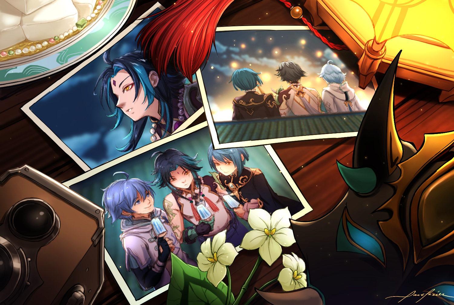 a-sea-of-lights-my-treasured-memories-genshin-impact-hoyolab
