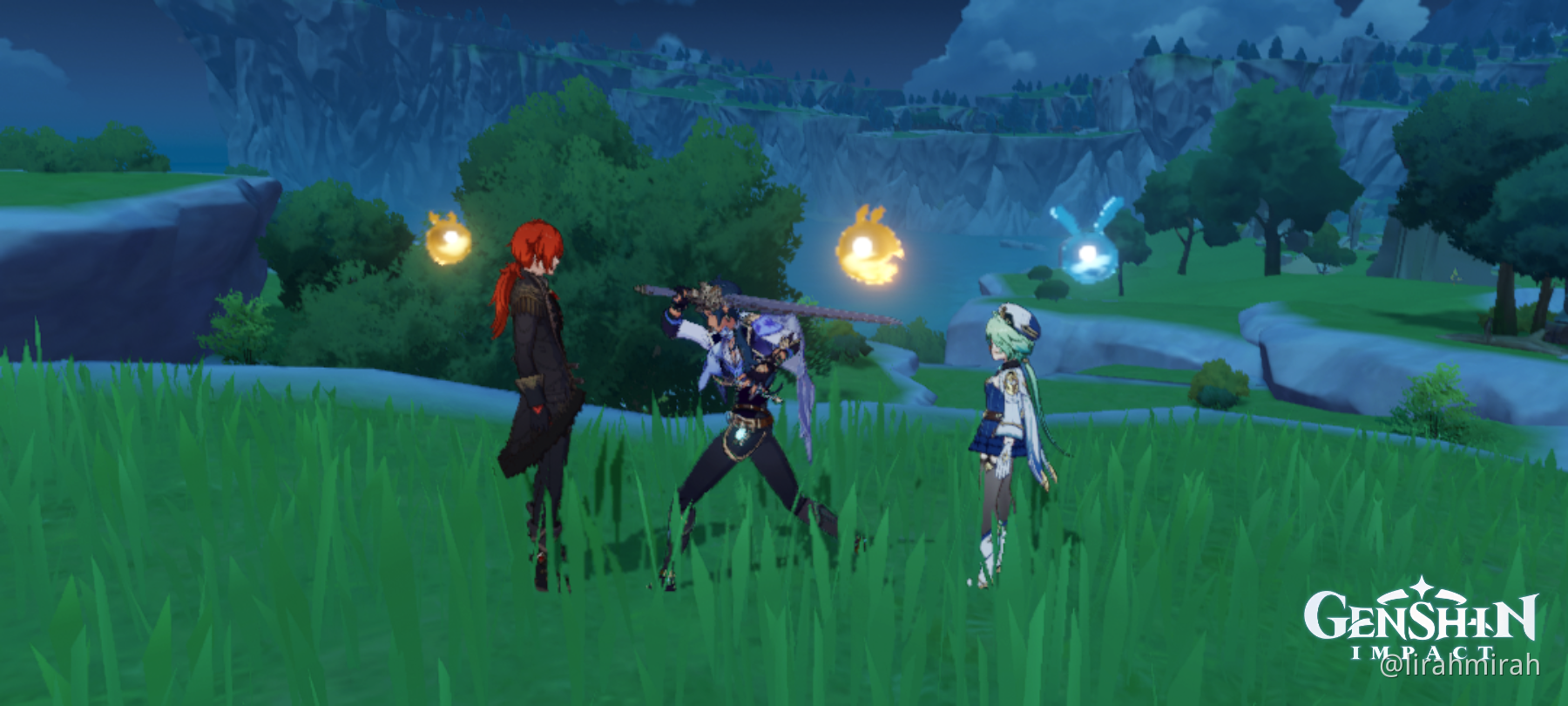 Freeze!! Genshin Impact HoYoLAB