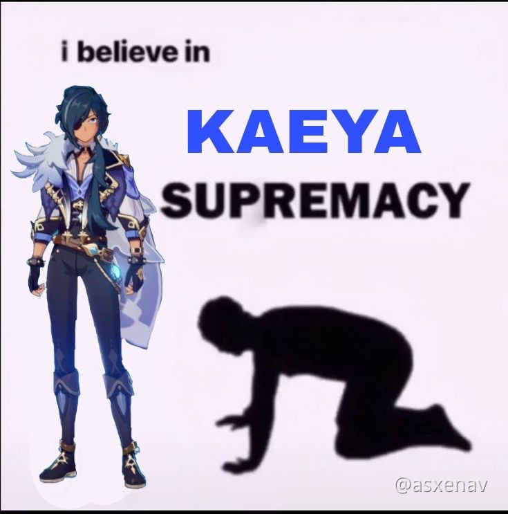 Kaeya supremacy ️ ️ Genshin Impact | HoYoLAB