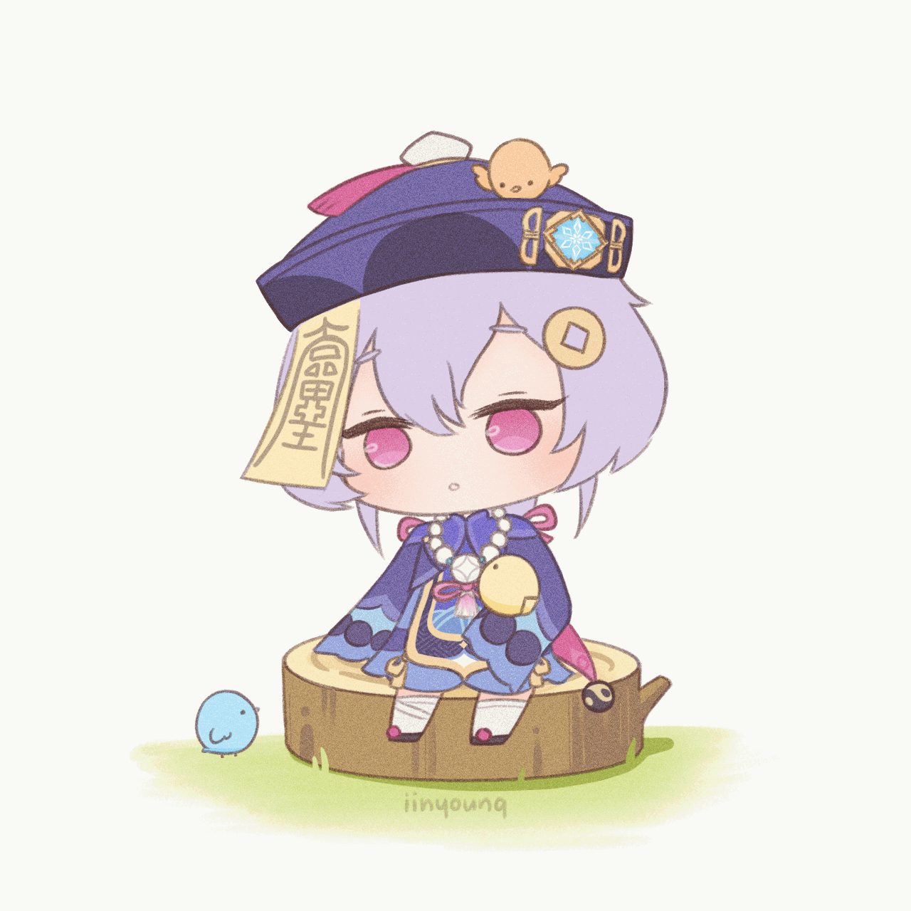 Qiqi's Bird Day Genshin Impact HoYoLAB