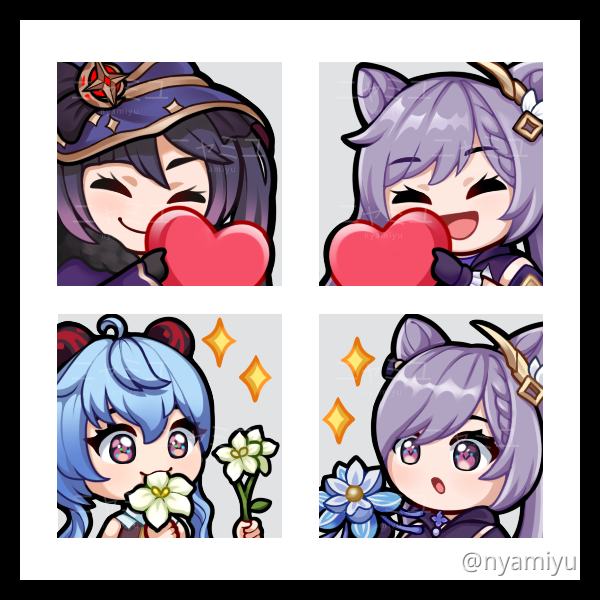 Matching Emotes Genshin Impact Official Community