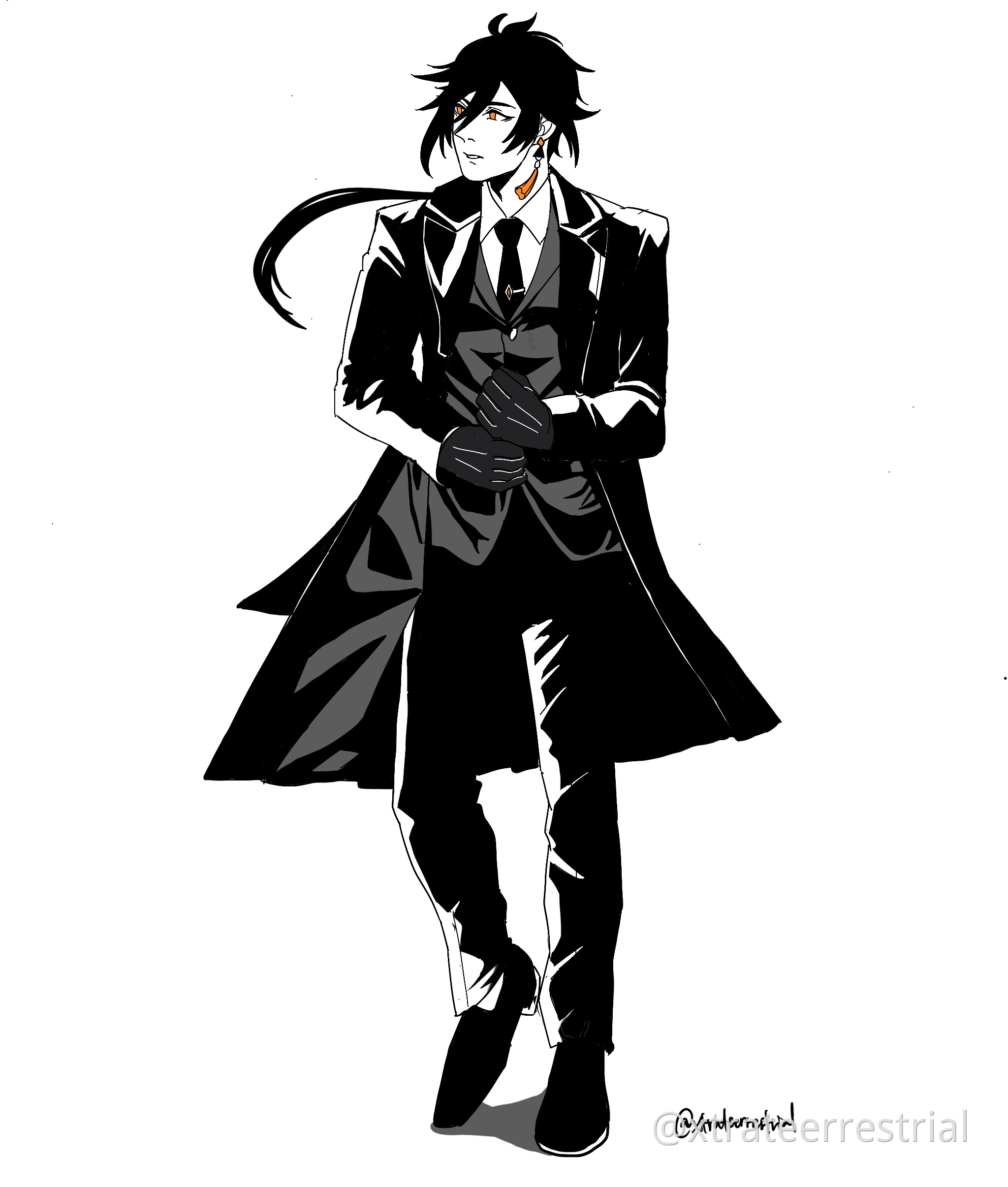 Zhongli in a Suit Genshin Impact | HoYoLAB