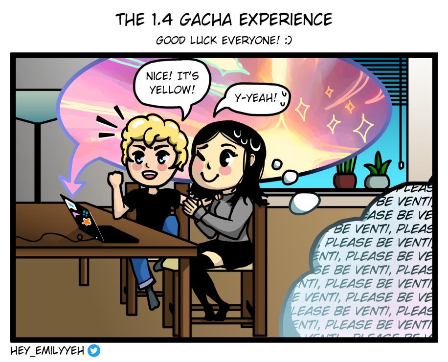 The 1 4 Gacha Experience Gonna Be Like Genshin Impact Official Community