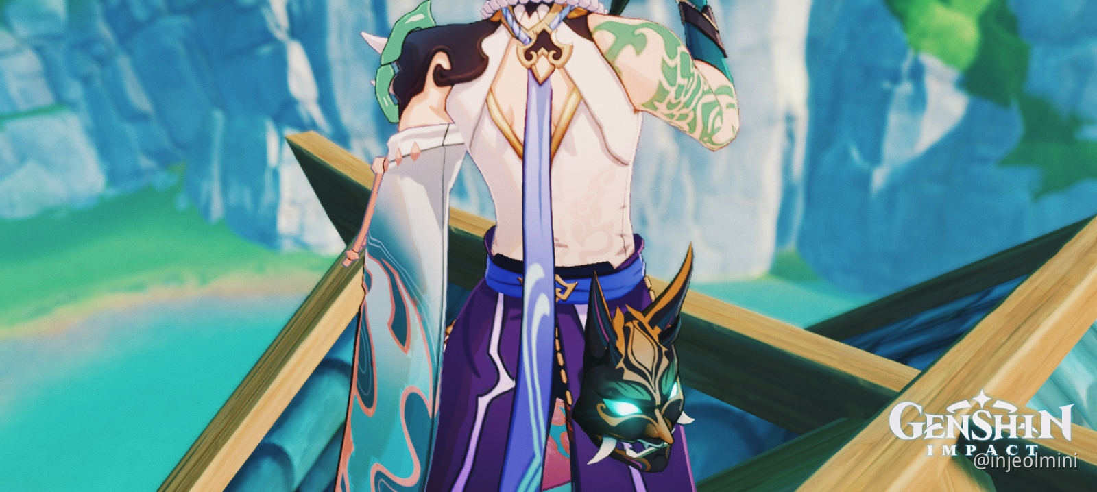 Character Design Appreciation Post Xiao Edition Genshin Impact Official Community