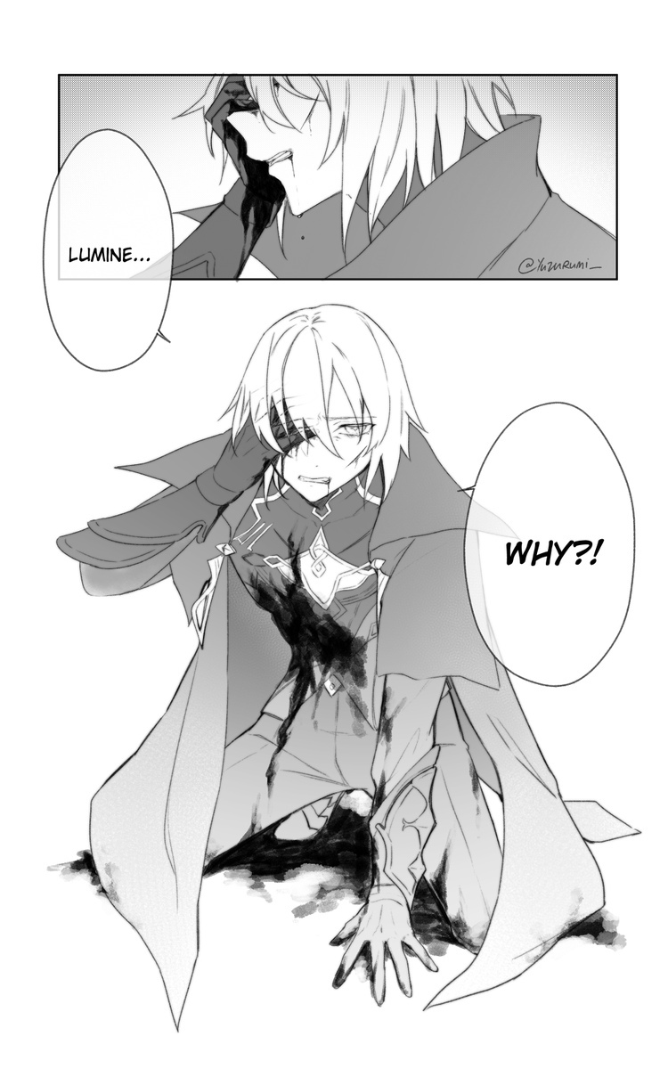 Comics Lumine x Dainsleif Genshin Impact | HoYoLAB