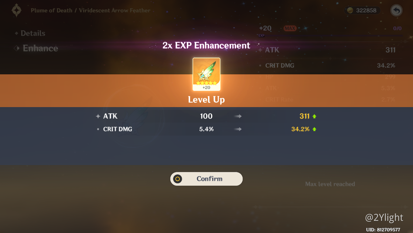 WOW first time getting THIS substat Genshin Impact HoYoLAB