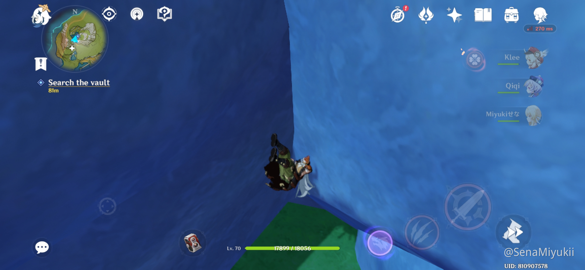 Razor climbing upside down Genshin Impact HoYoLAB