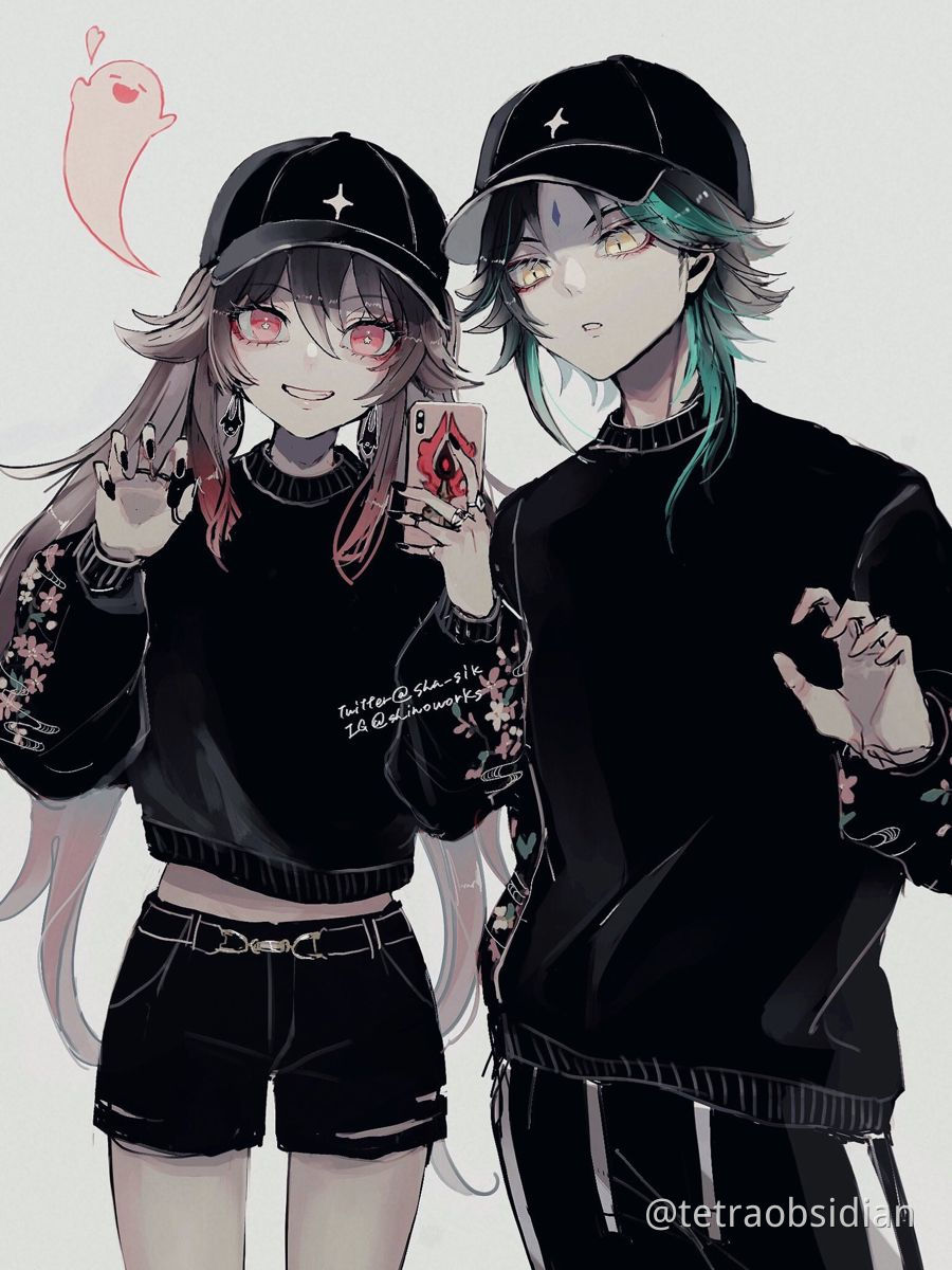 Hu Tao and Xiao 2 Genshin Impact HoYoLAB