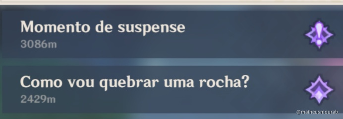 Mudança boa escondida, relacionada com as missões diárias e ...