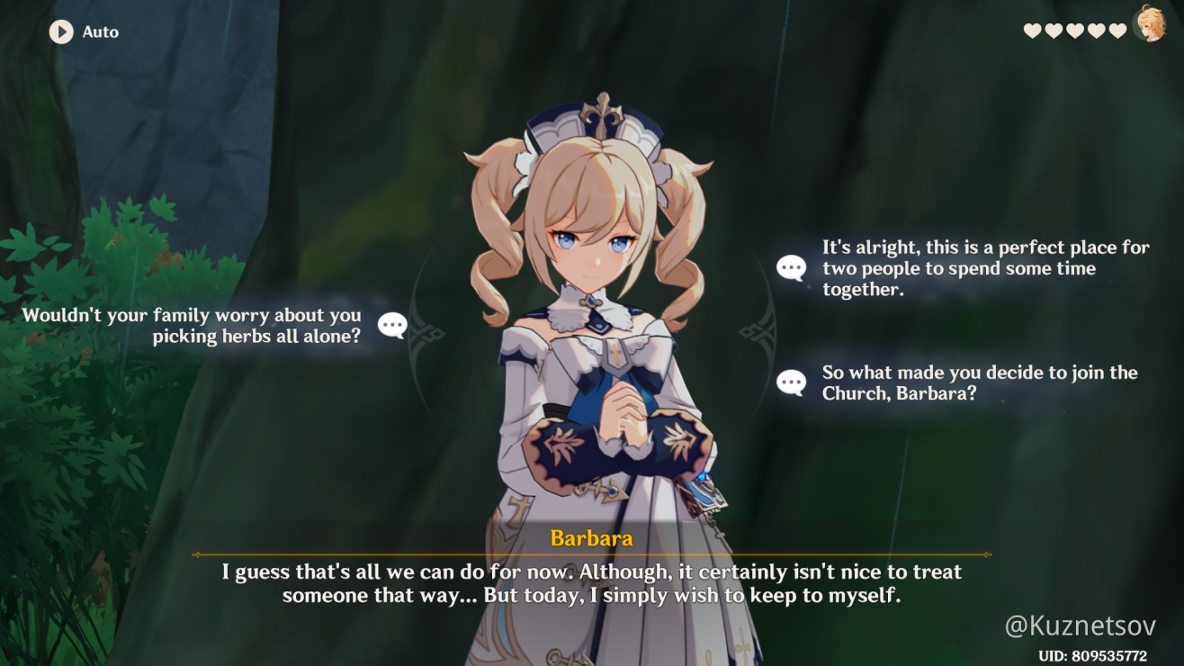 V1 4 Guide Detailing Wellspring Of Healing Barbara S Hangout Event Player Community