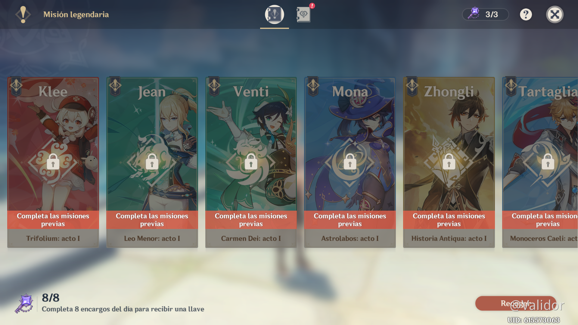 Cuenta Hazañas Legendarias De Personajes Heroicos www.hoyolab.com