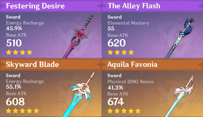 Guide V1 4 The Alley Flash Review And Comparison Bennett Weapon Guide Genshin Impact Official Community