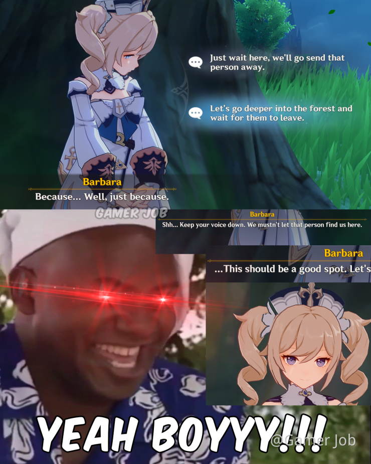 Let S Go Deeper Barbara Genshin Impact Official Community Let S Go Deeper Barbara Genshin Impact Official Community