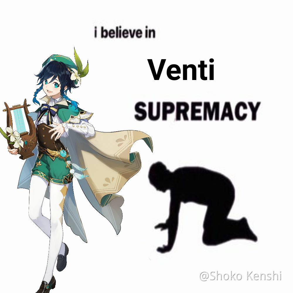 I believe in supremacy шаблон