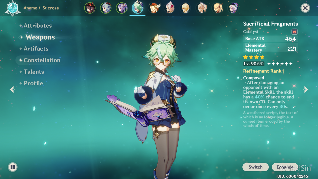 V1 4 Guide Sucrose Elemental Mastery Focused Support Guide Player Community