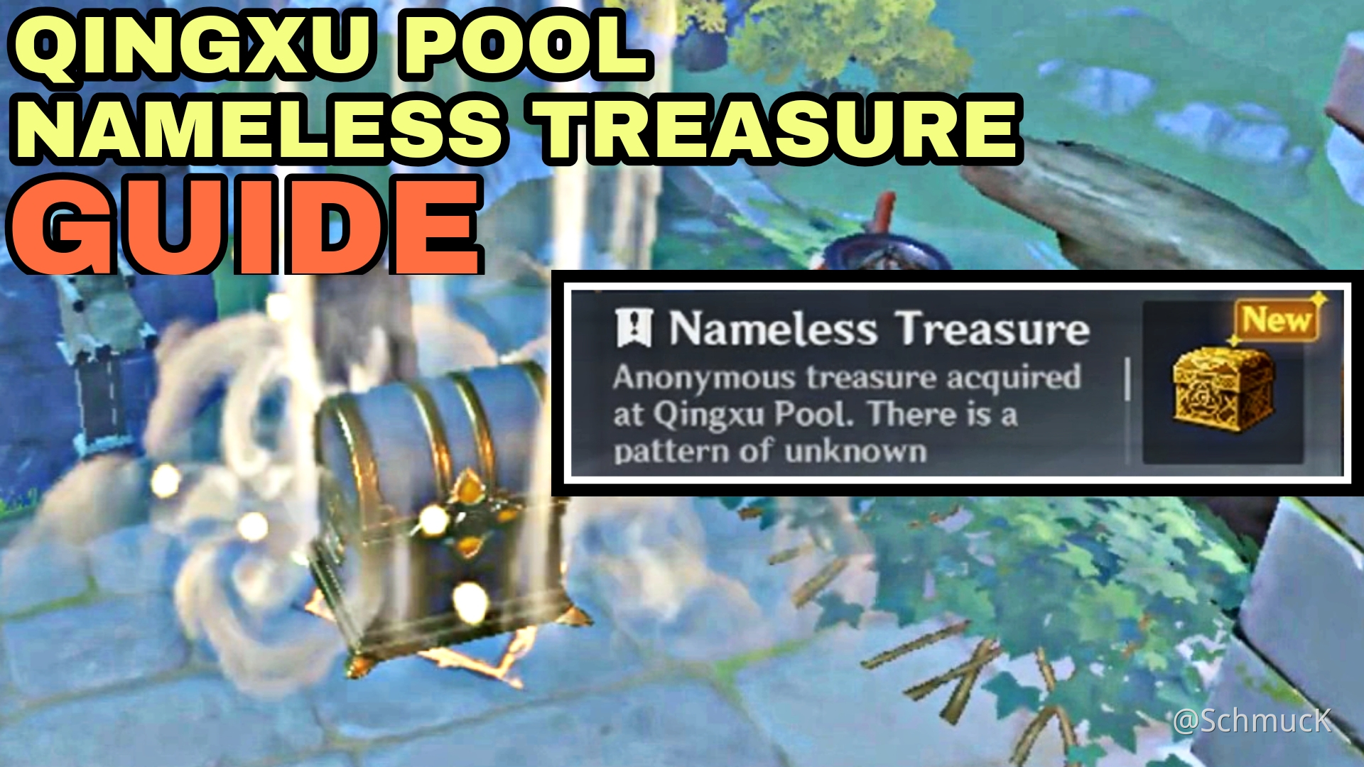 Qingxu Pool [Nameless Treasure] Guide Genshin Impact HoYoLAB